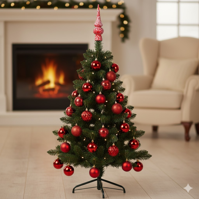 Kit Albero di Natale Completo - Red Passion