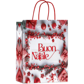 Busta Bacche Rosse - Confezione 12 Pezzi