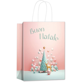 Busta Nevicata Rosa - Confezione 12 Pezzi