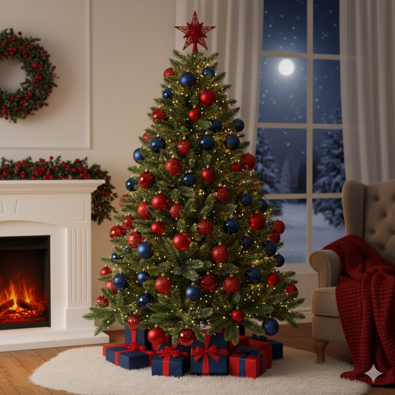 Kit Albero di Natale Completo - Fuoco e Ghiaccio