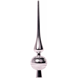 Puntale per Albero di Natale in Plastica 28 cm | Elegante e Disponibile in Varie Colorazioni